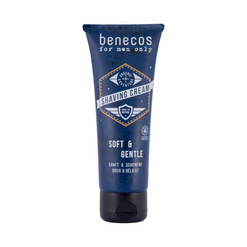 912722.jpg Benecos natural beauty Natural for men only vegan shaving cream vegan - Afbeelding 1