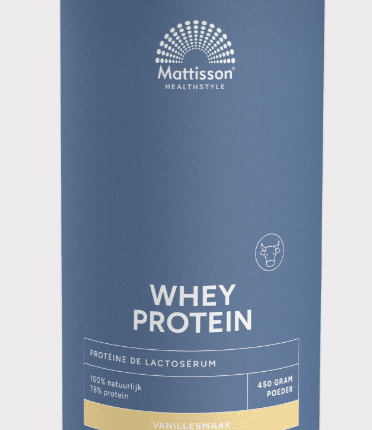 Mattisson Wei whey proteine concentraat vanille