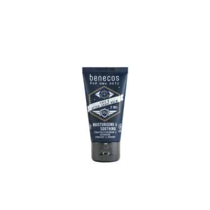 Benecos natural beauty Bio for men only face aftershave balm 2in1