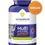 Vitakruid Multi One-a-Day Junior met aardbei smaak
