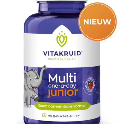 Vitakruid Multi One-a-Day Junior met aardbei smaak