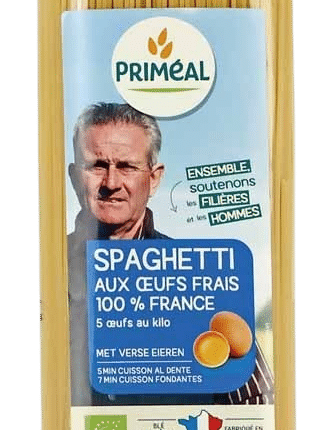 Primeal Spaghetti met verse eieren bio