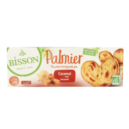 Bisson Palmier bladerdeegkoek caramel bio