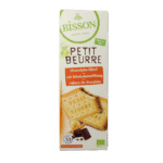 Bisson Petit beurre biscuit met chocolade bio - Afbeelding 2