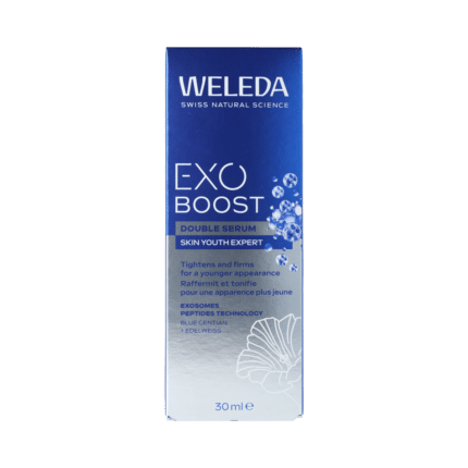 Weleda Exo boost double serum blauwe gentiaan