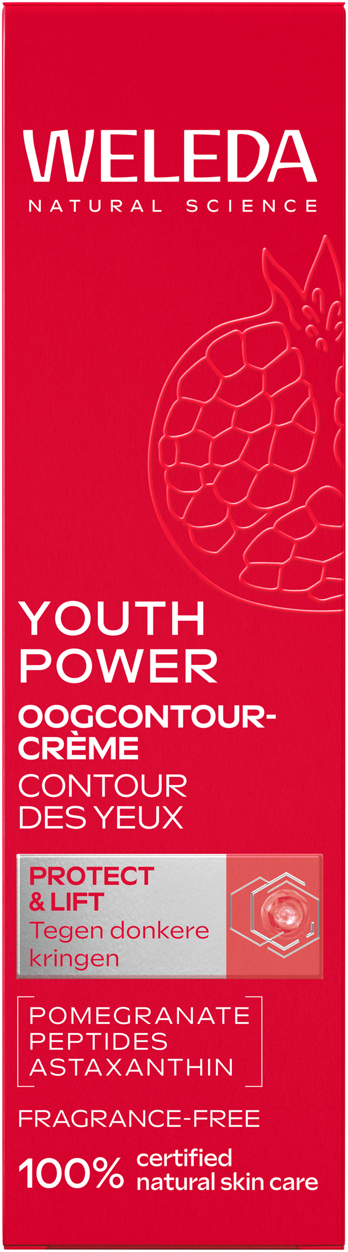 4001638596237_A1N1.png Weleda Youth power oogcreme granaatappel astaxanthine - Afbeelding 1