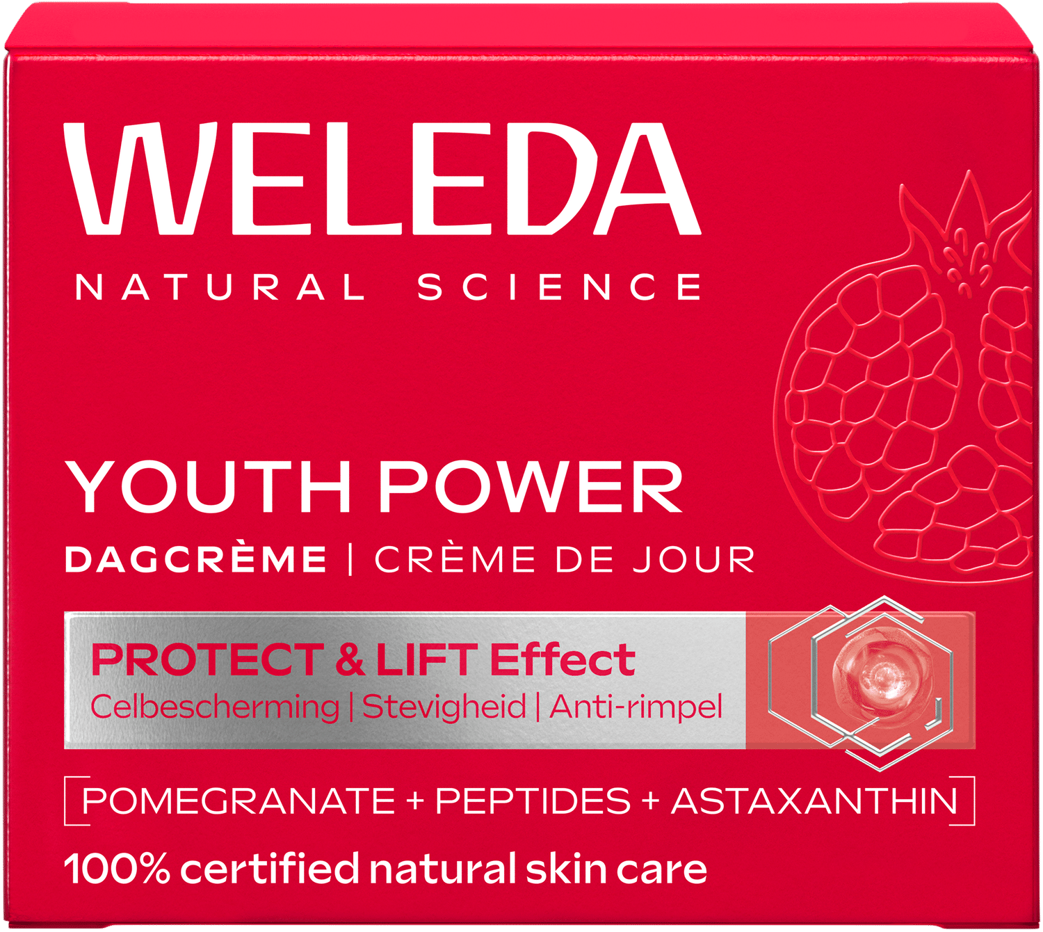 4001638596336_A1N1.png Weleda Youth power dagcreme granaatappel astaxanthine - Afbeelding 1