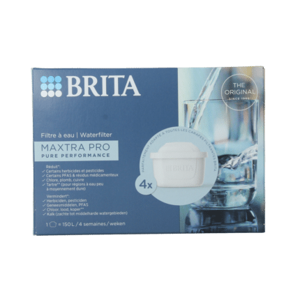 Brita Waterfilterpatroon MAXTRA PRO Pure Performance 4P