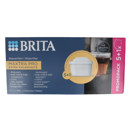 Brita Waterfilterpatroon MAXTRA PRO Kalk Expert 5+1