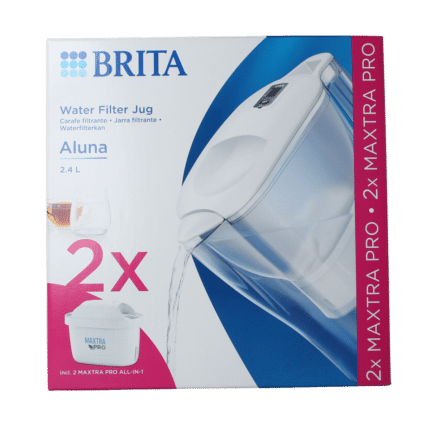 Brita Waterfilterbundel Aluna Cool white + 2 MAXTRA PRO