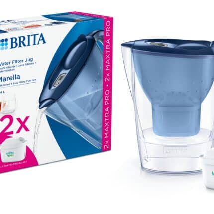 Brita Waterfilterbundel Marella Cool blue + 2 MAXTRA PRO