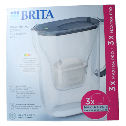 Brita Waterfilterbundel Style Essential Cool stone blue