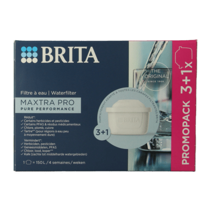 Brita Waterfilterpatroon MAXTRA PRO Pure Performance 3+1