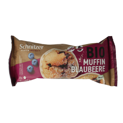 Schnitzer Muffin bosbessen glutenvrij bio