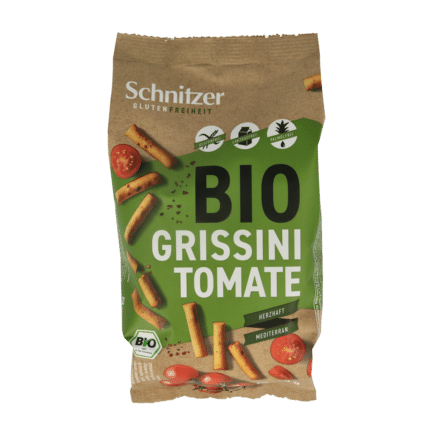 Schnitzer Grissini tomate glutenvrij bio