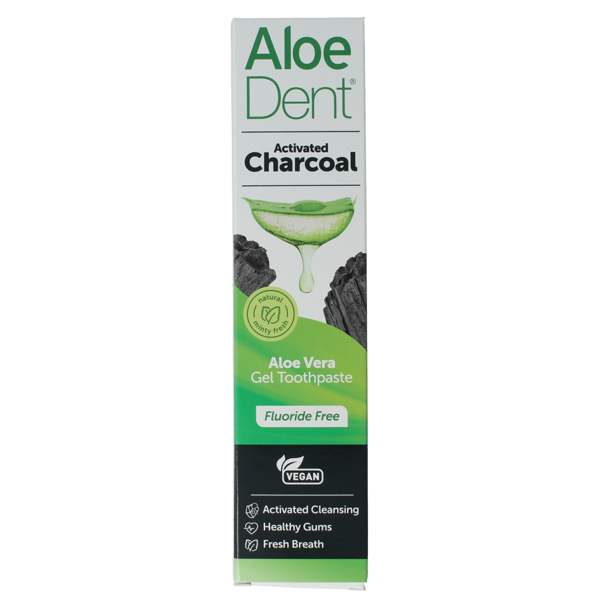 5029354012588_A1N1.png Aloe Dent Tandpasta charcoal - Afbeelding 1