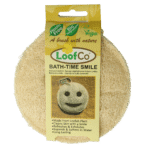 Loofco Douche en bad spons smiley bio