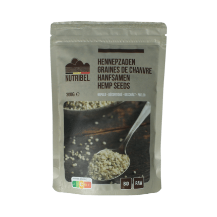 Nutribel Hennepzaad gepeld raw bio