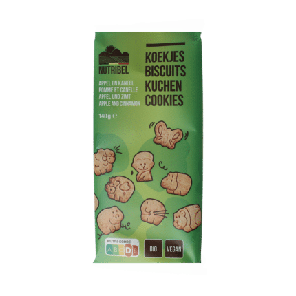 Nutribel Kinderkoekjes appel kaneel bio
