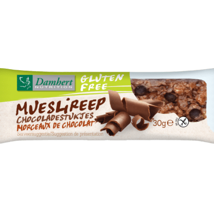 Damhert Mueslireep chocolade glutenvrij