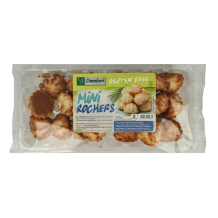 Damhert Mini kokosrotsen glutenvrij