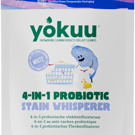 Yokuu 4-in-1 probiotische vlekkenfluisteraar witte was