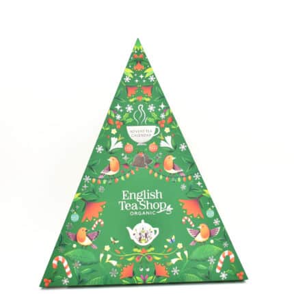 English Tea Shop Triangular Advent Calendar Green bio