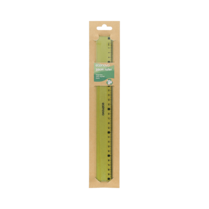 Econovo Liniaal 30cm groen