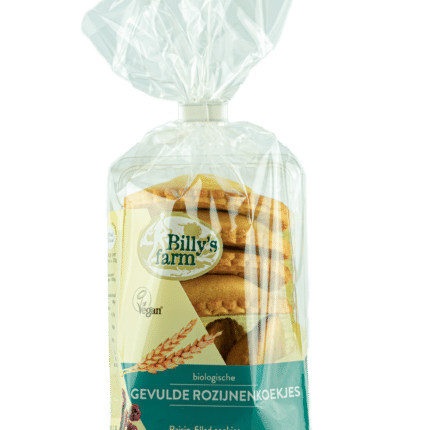 Billy's Farm Rozijnenkoekjes gevuld bio