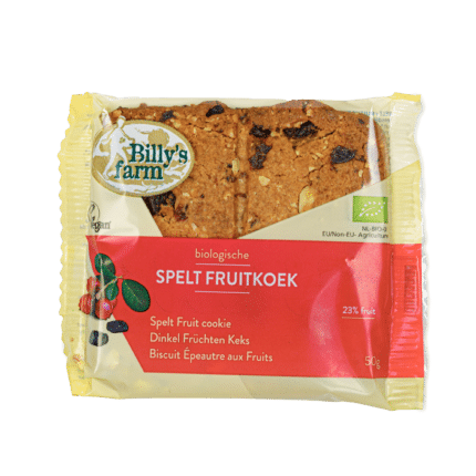 Billy's Farm Spelt fruitkoek bio
