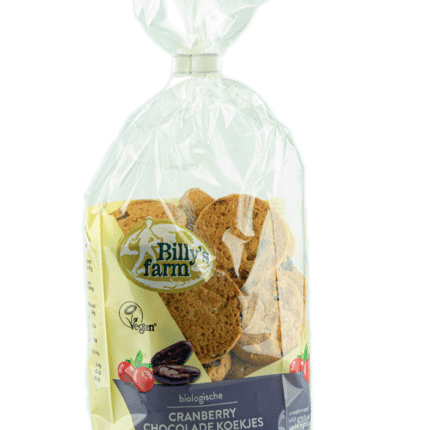 Billy's Farm Cranberry choco cookies bio