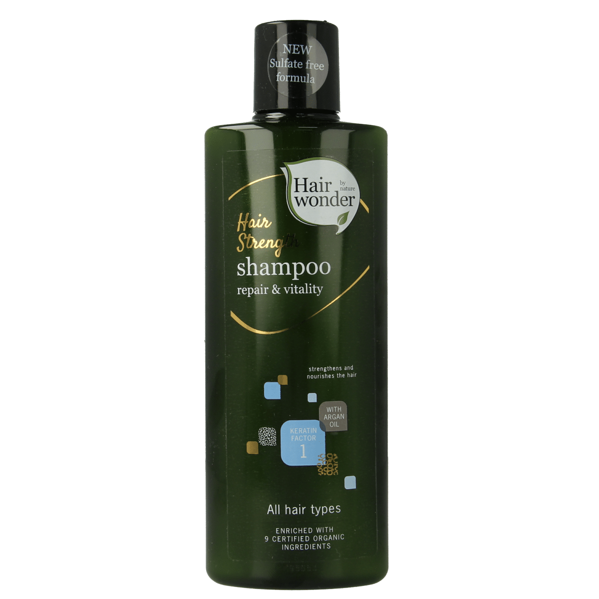 8710267117008_A1N1.png Hairwonder Hair strength shampoo - Afbeelding 1