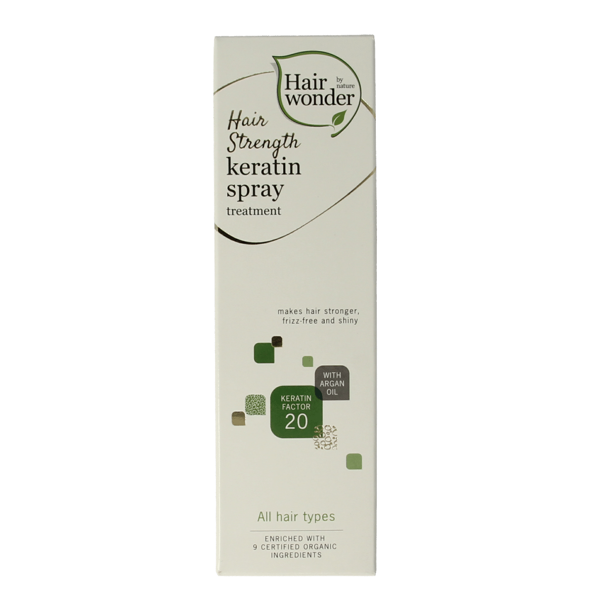 8710267117053_A1N1.png Hairwonder Hair strength keratin spray - Afbeelding 1