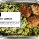 Marqt Stamppot doperwten met spinazie en gehaktballen 450 g