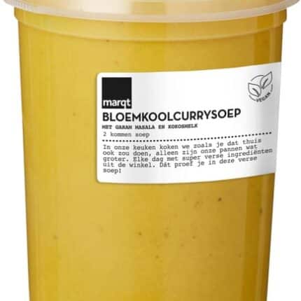 Bloemkoolcurrysoep