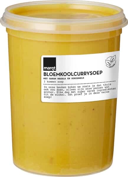 Bloemkoolcurrysoep
