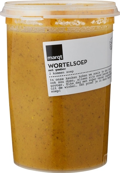 Wortel gembersoep