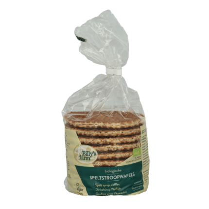 Billy's Farm Spelt stroopwafels bio
