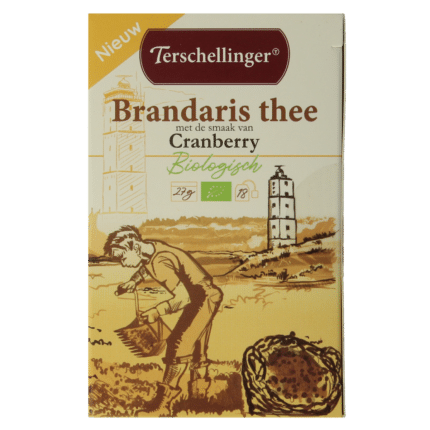 Terschellinger Zwarte thee cranberry bio