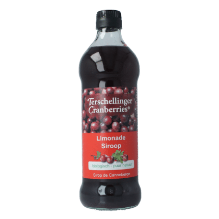 Terschellinger Cranberry siroop bio