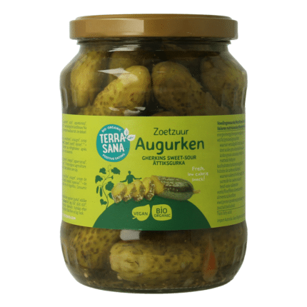 TerraSana Augurken fris zoet/zuur bio