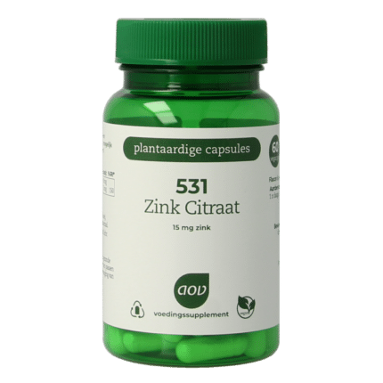 AOV 531 Zink citraat 15mg