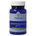 Vitakruid Actief Foliumzuur Quatrefolic 5-MTHF 400 mcg