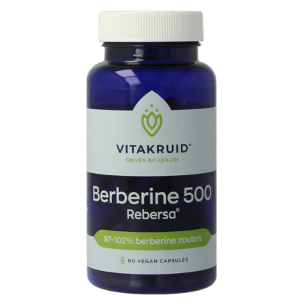 Vitakruid Berberine 500 Rebersa 97-102% berberine zouten