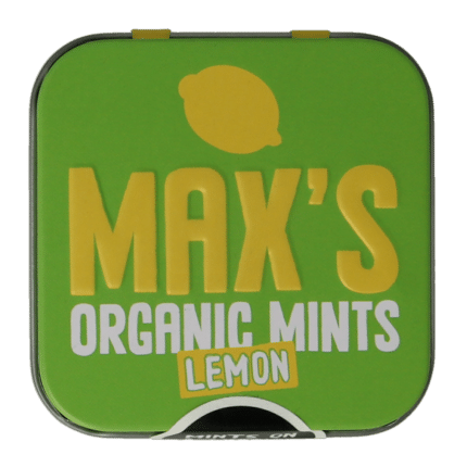 Max mints Lemon blikje vierkant bio
