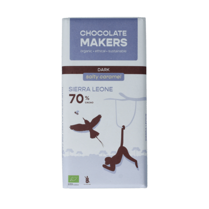 Chocolatemakers Sierra Leone salty caramel 70% bio