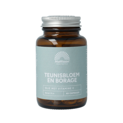 Mattisson Teunisbloem en borage met 75mg GLA