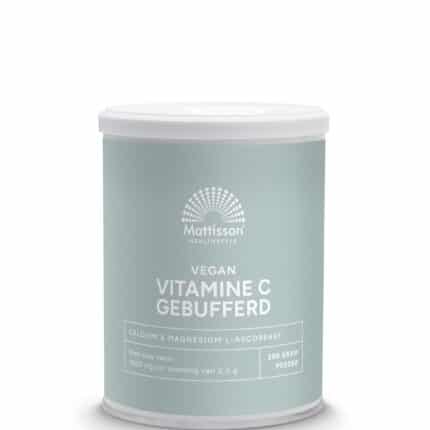 Mattisson Vitamine C gebufferd calcium & magnesium ascorbaat