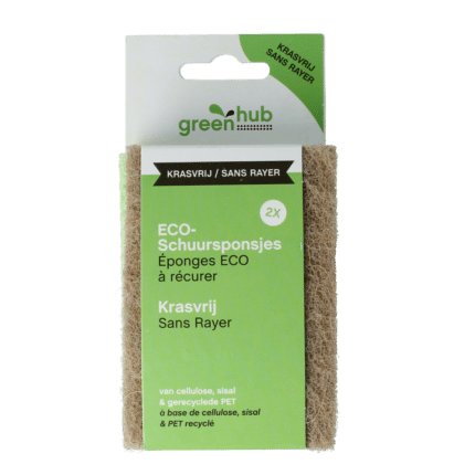 Greenhub  Schuursponsjes eco krasvrij