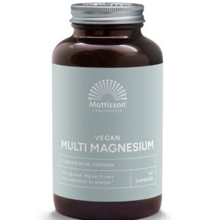 Mattisson Vegan multi magnesium 200mg